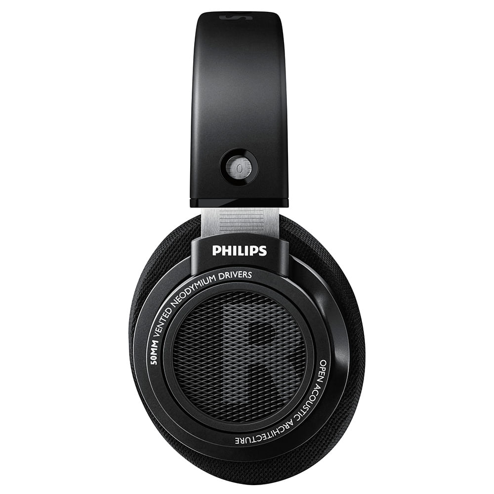 Fone de Ouvido com Fio Philips com alta definição em som Hi-FI estéreo e cabo com 3 metros SHP9500/00