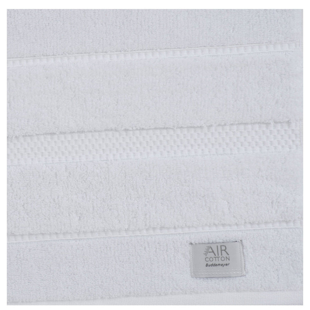 Jogo de Toalhas de Banho com 05 Peças Vision Dual Air Branco - Buddemeyer