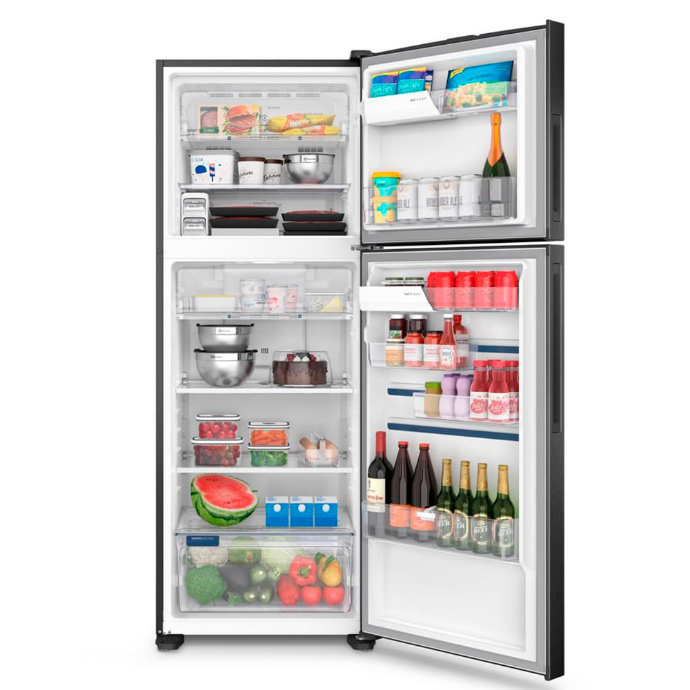 Refrigerador de 02 Portas Electrolux Frost Free com 480 Litros Efficient com AutoSense Inverter Black Inox Look - IT70B