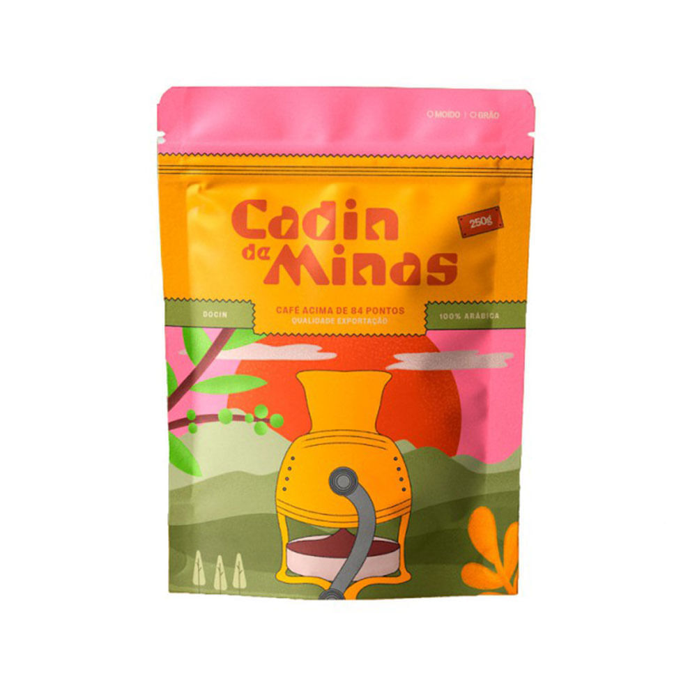 Café Cadin de Minas Docin em grãos 250 g Café Cadin de Minas Docin em grãos 250g