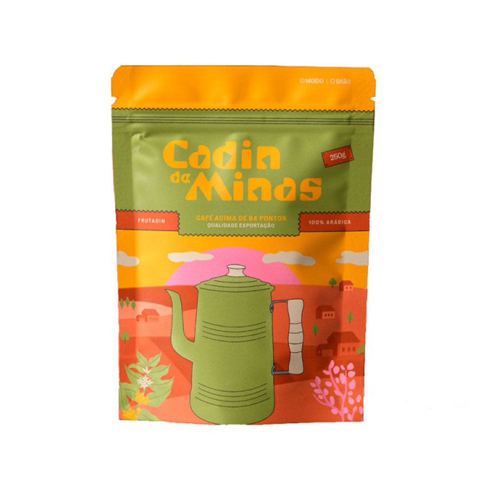 Café Cadin de Minas Frutadin em grãos 250 g