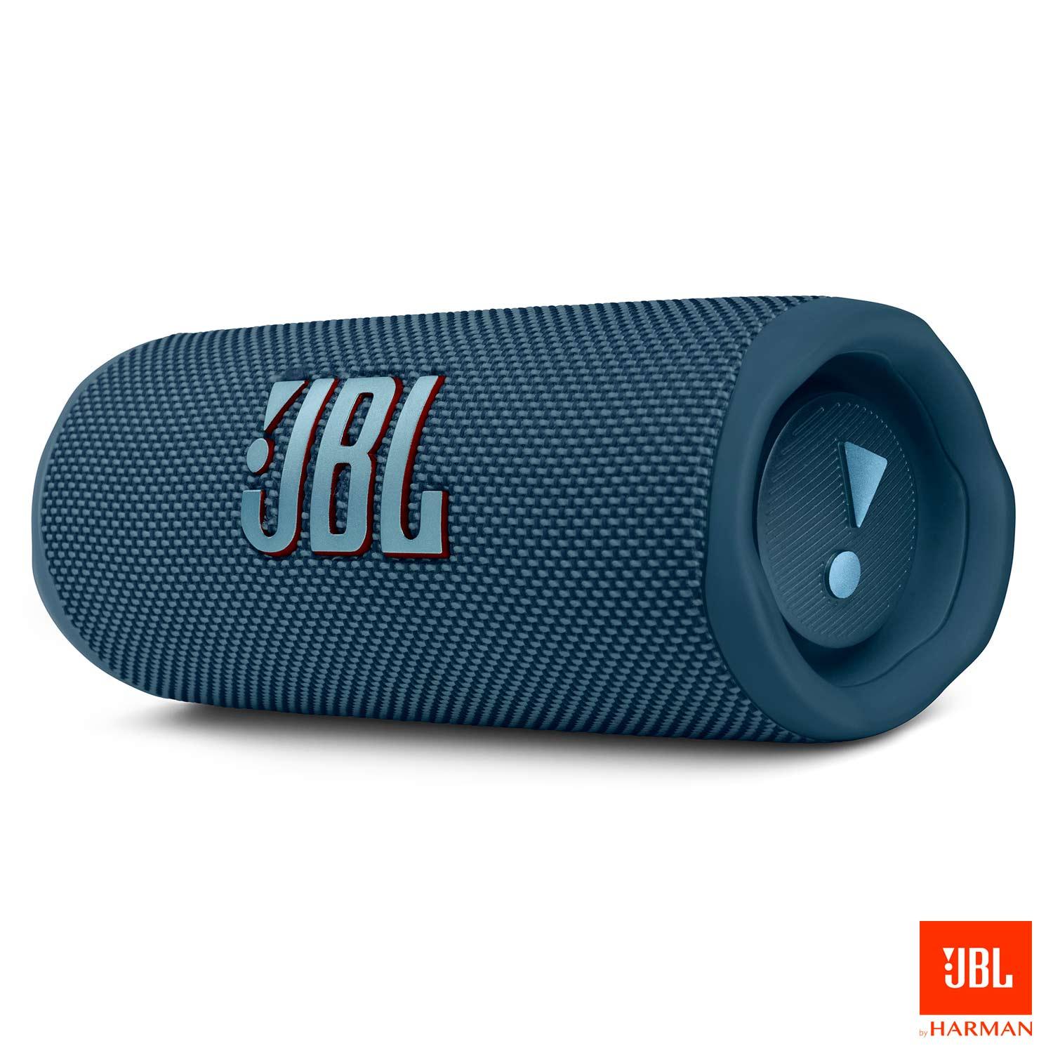 Caixa de Som Bluetooth JBL Flip 6 à Prova d´Água Azul - JBLFLIP6BLU