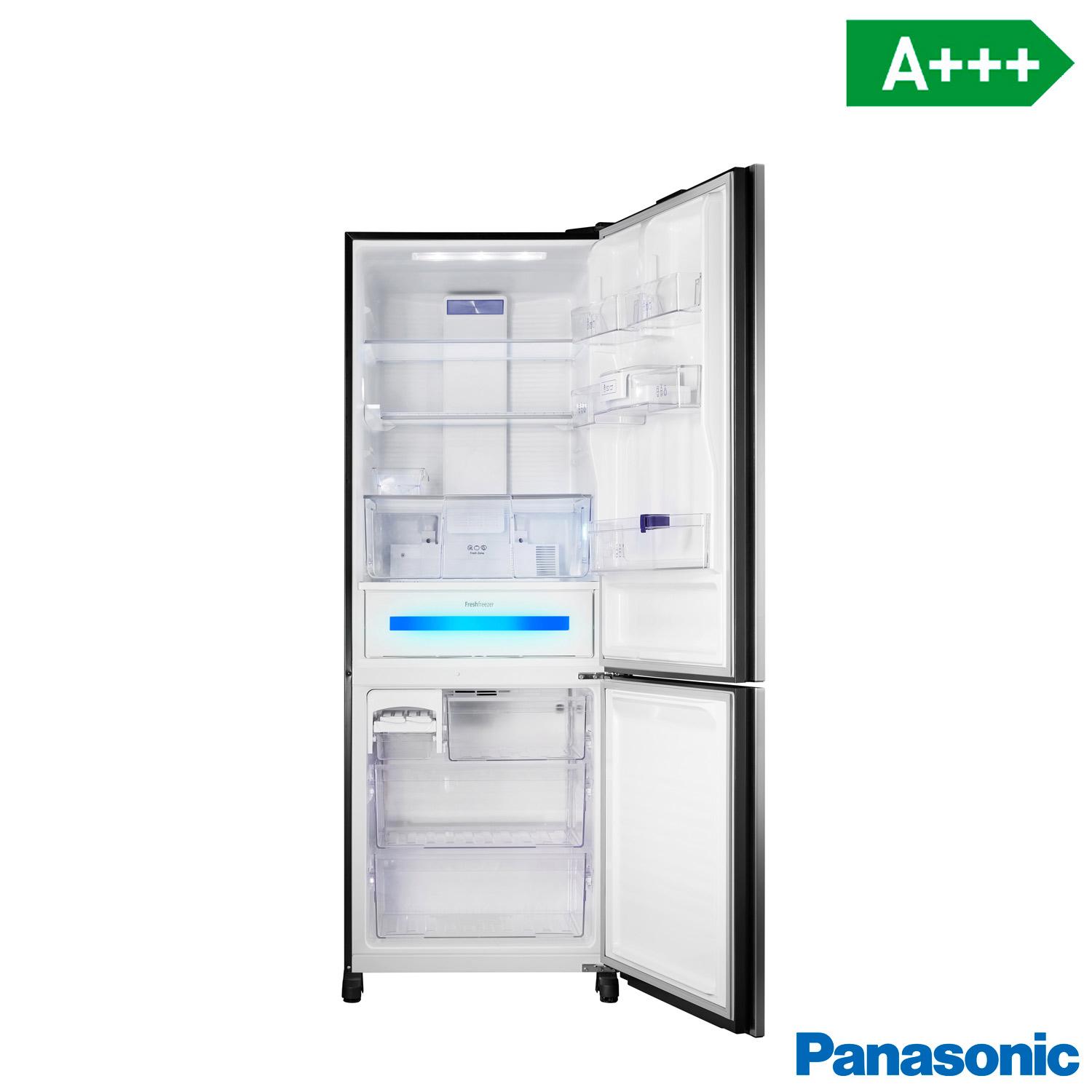 Refrigerador Bottom Freezer Inverter Panasonic de 02 Portas Frost Free com 480 Litros Preto - NR-BB71GVFB