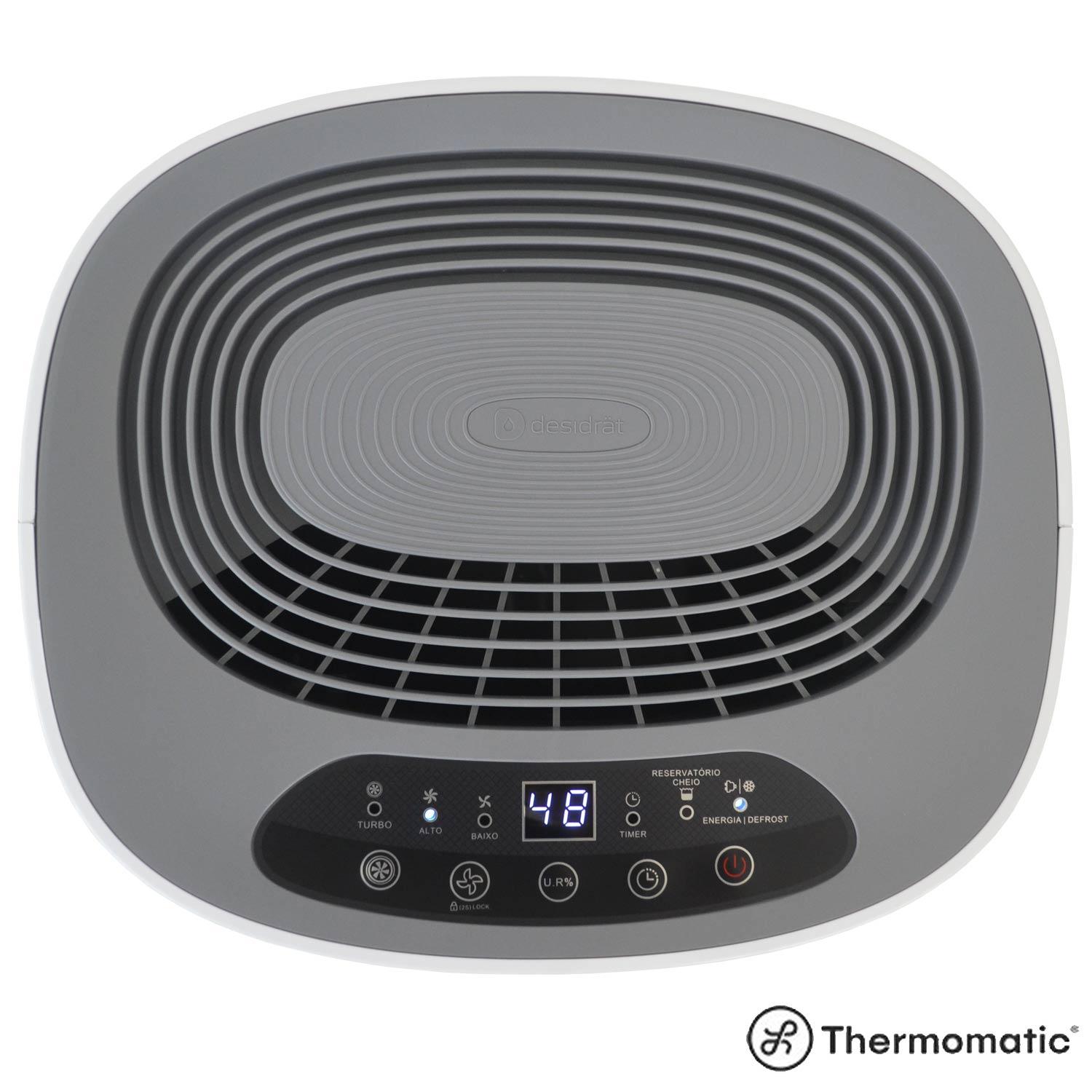 Desumidificador de Ar Thermomatic Desidrat New Plus 150 com 2,6 Litros - 107N
