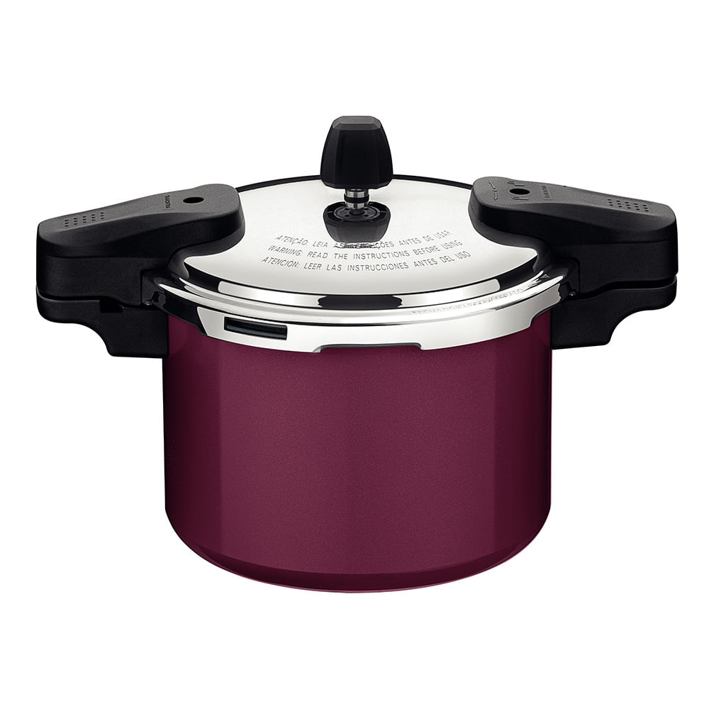 Panela de Pressão em Alumínio com 20cm Torino Vermelho - Tramontina