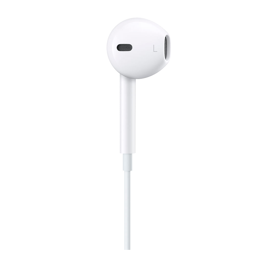 Fone de Ouvido Apple EarPods Intra-Auricular com Conector Lightning Branco - MWTY3BZ/A
