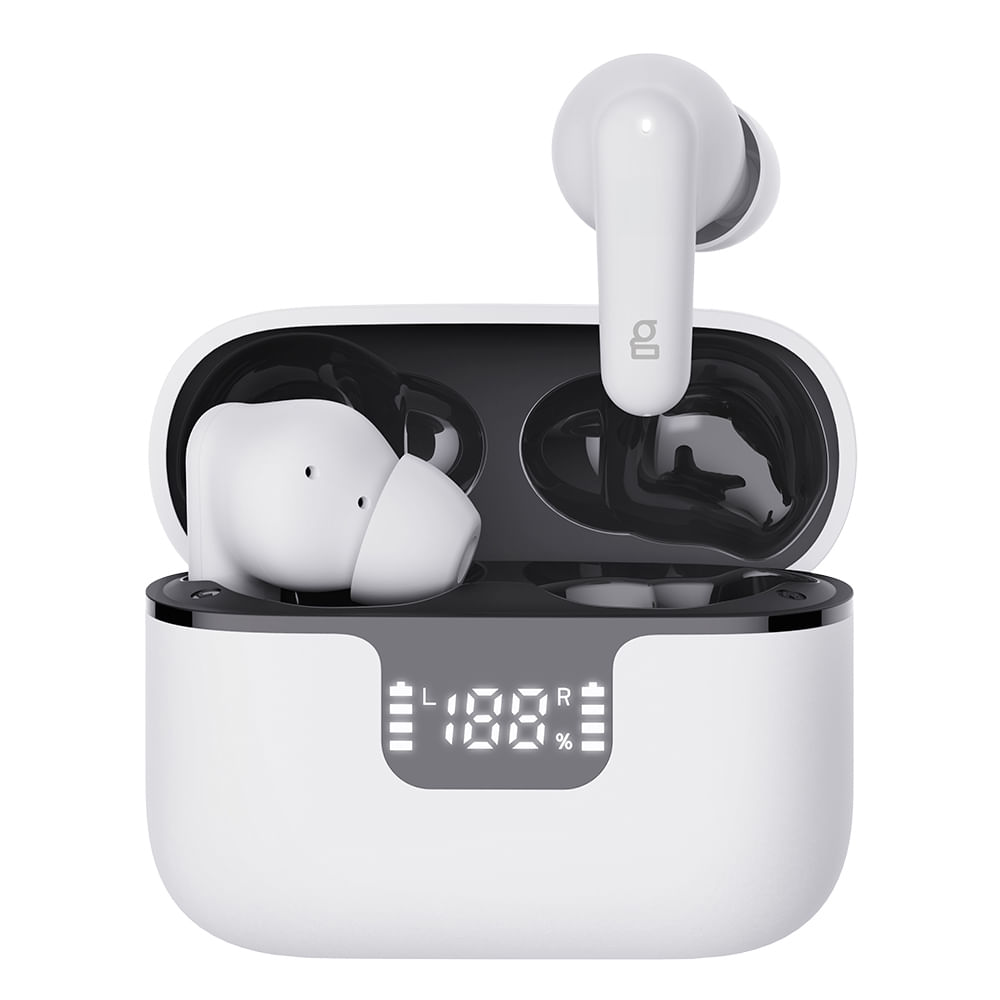 Fone de Ouvido Geonav TWS HarmonyWave Intra-auricular com Cancelamento Ativo de Ruído Branco - AER15
