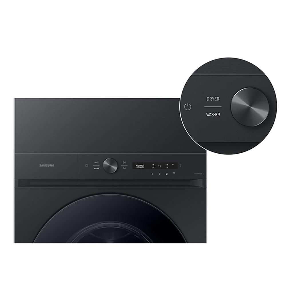 Lava & Seca 17 Kg Samsung Bespoke AI Laundry Hub, Ecobubble, Black, 25 Programas de Lavagem - WH17DB