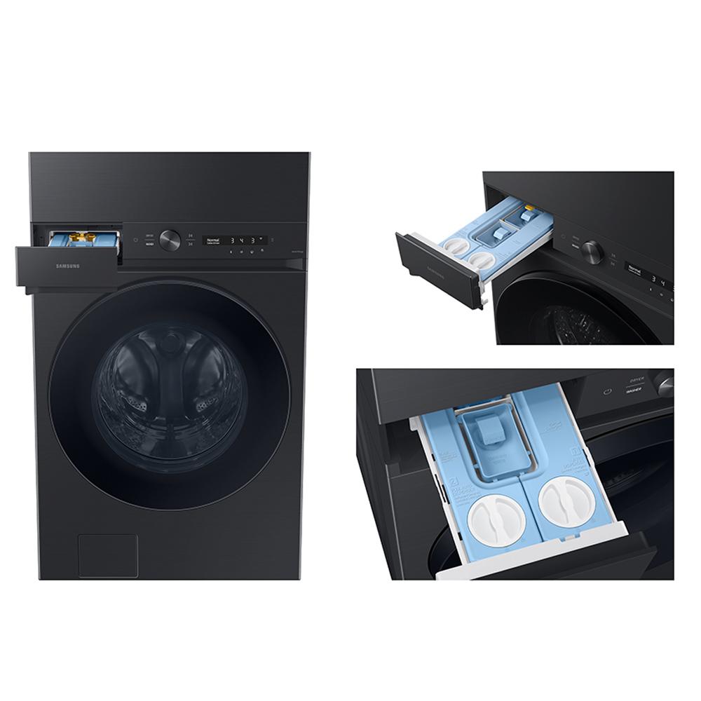 Lava & Seca 17 Kg Samsung Bespoke AI Laundry Hub, Ecobubble, Black, 25 Programas de Lavagem - WH17DB