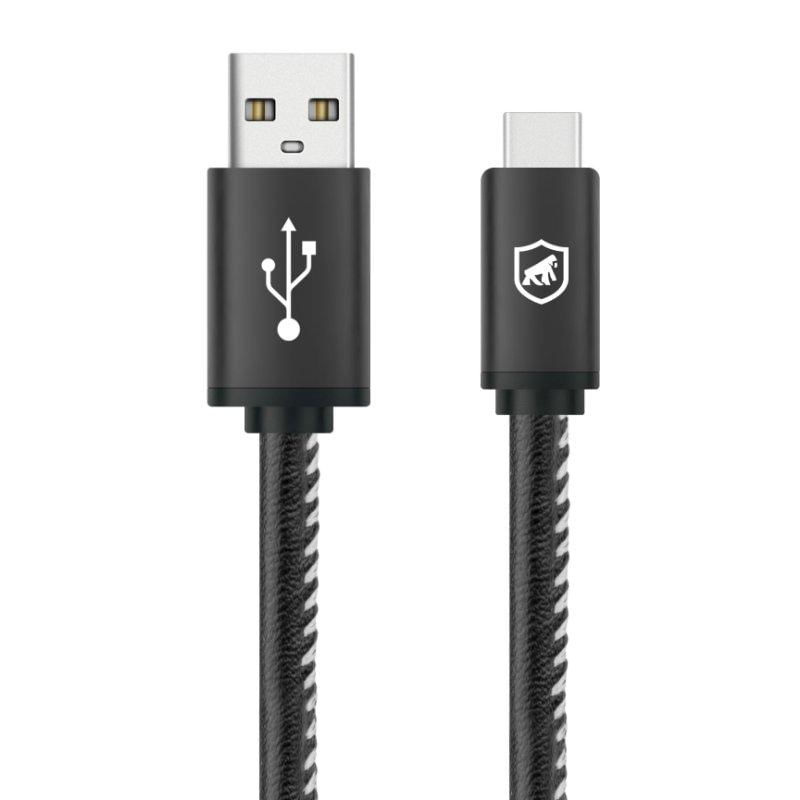 Cabo usb para PlayStation 5 Turbo Militar 1,5M - Tipo C / USB-A - Original - Gshield