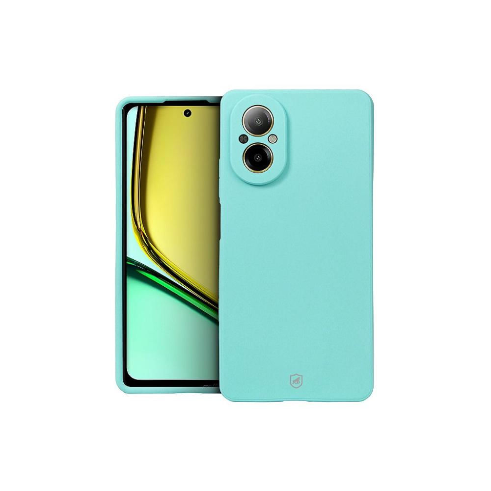 Capa para Realme C67 - Silicon Veloz - Verde Água - Gshield