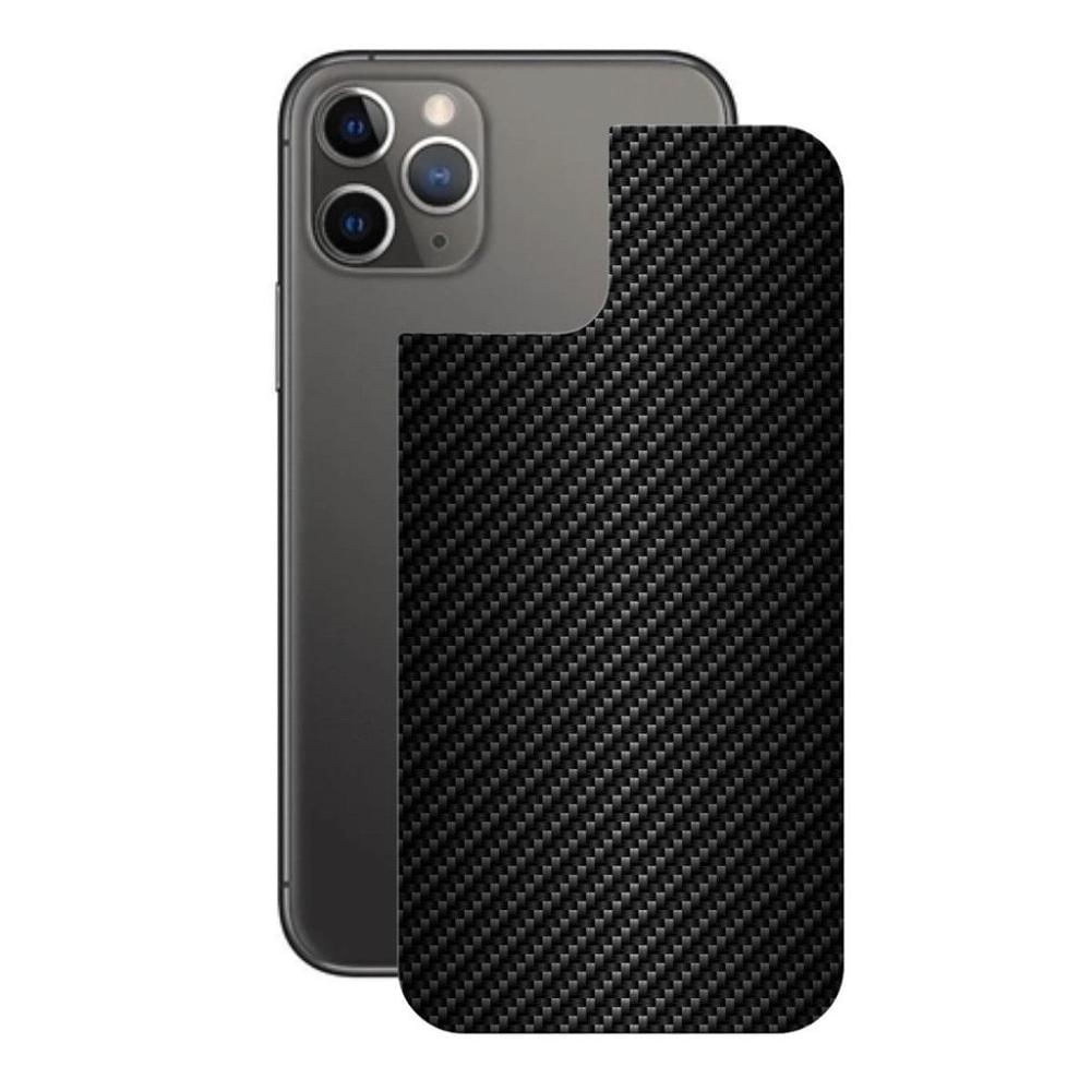 Película iPhone 11 Pro -Traseira Fibra Carbono Preta-Gshield