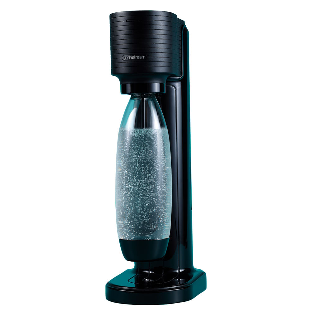 Máquina para Gaseificar de Água com Gás GAIA Preta - SodaStream - 4088930215