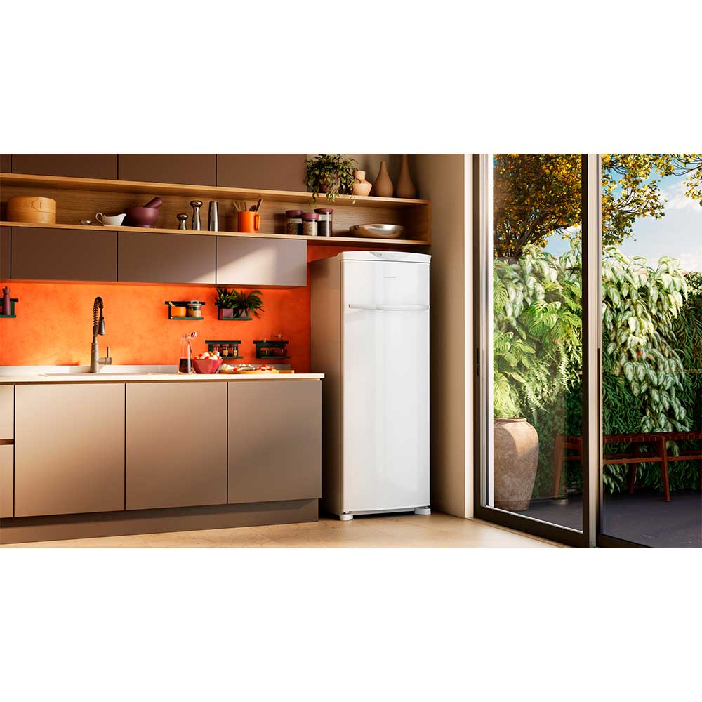 Freezer Vertical Brastemp Flex Frost Free 228 Litros - BVR28NB