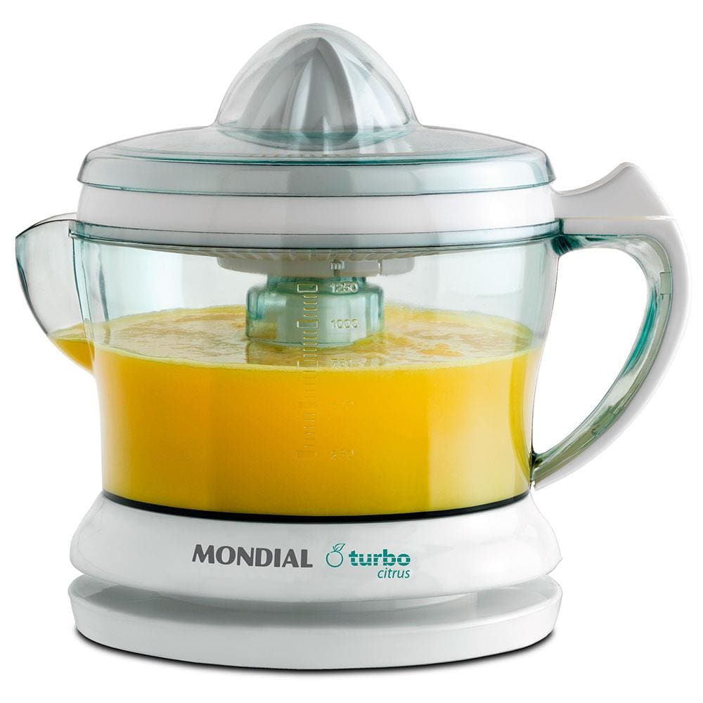 Espremedor de Frutas Mondial Turbo Citrus E-01 - Branco branco / 220
