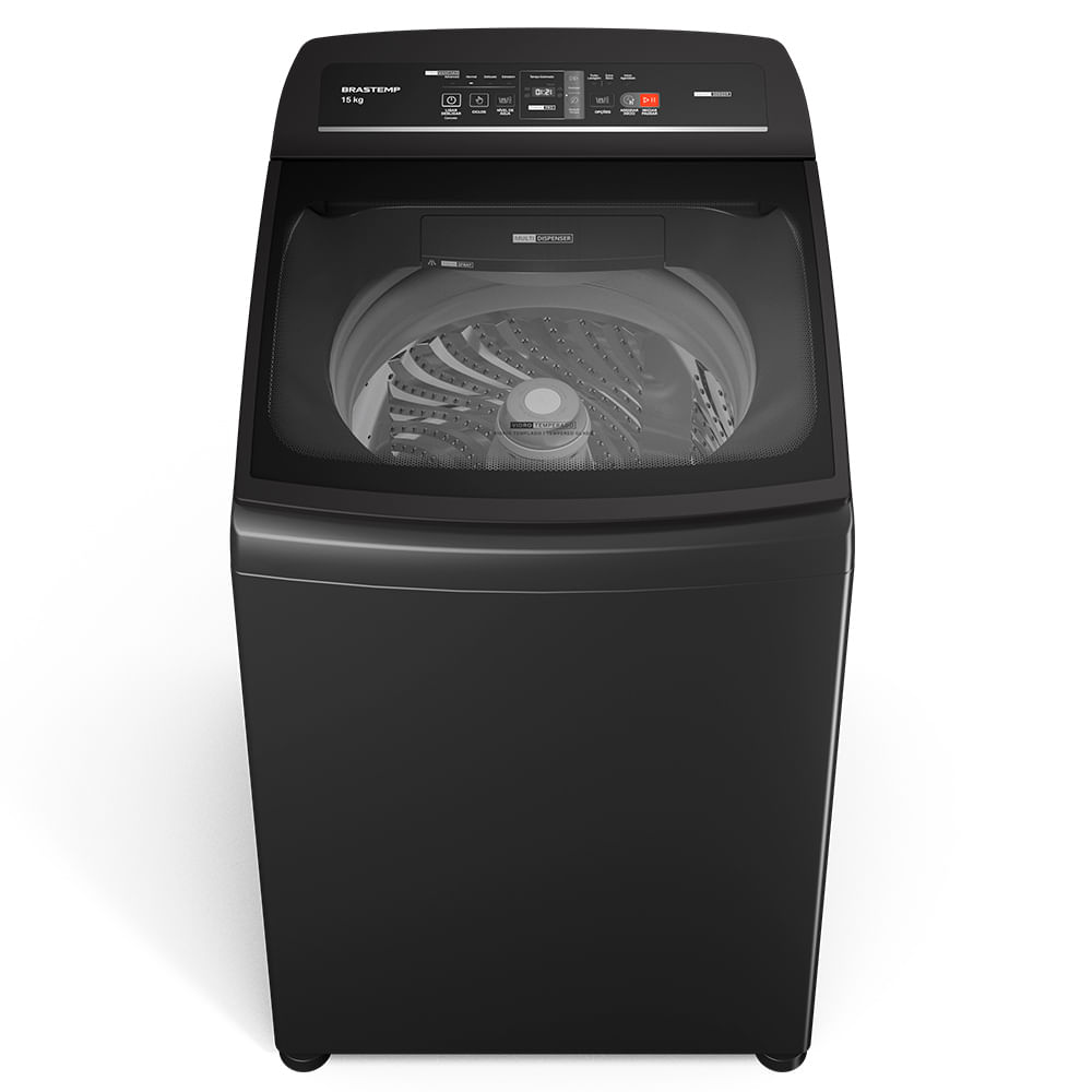 Máquina de Lavar Brastemp 15Kg Cinza Timer Pro - BWT15A9