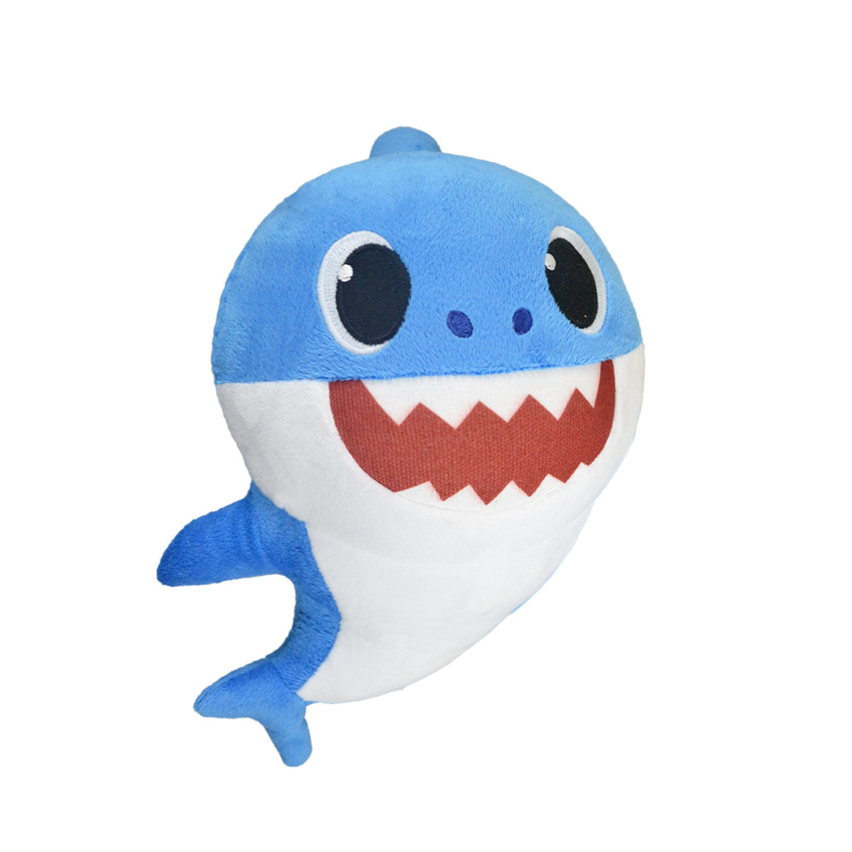 Baby Shark - Pelúcia De 30Cm Com Música - Daddy Shark