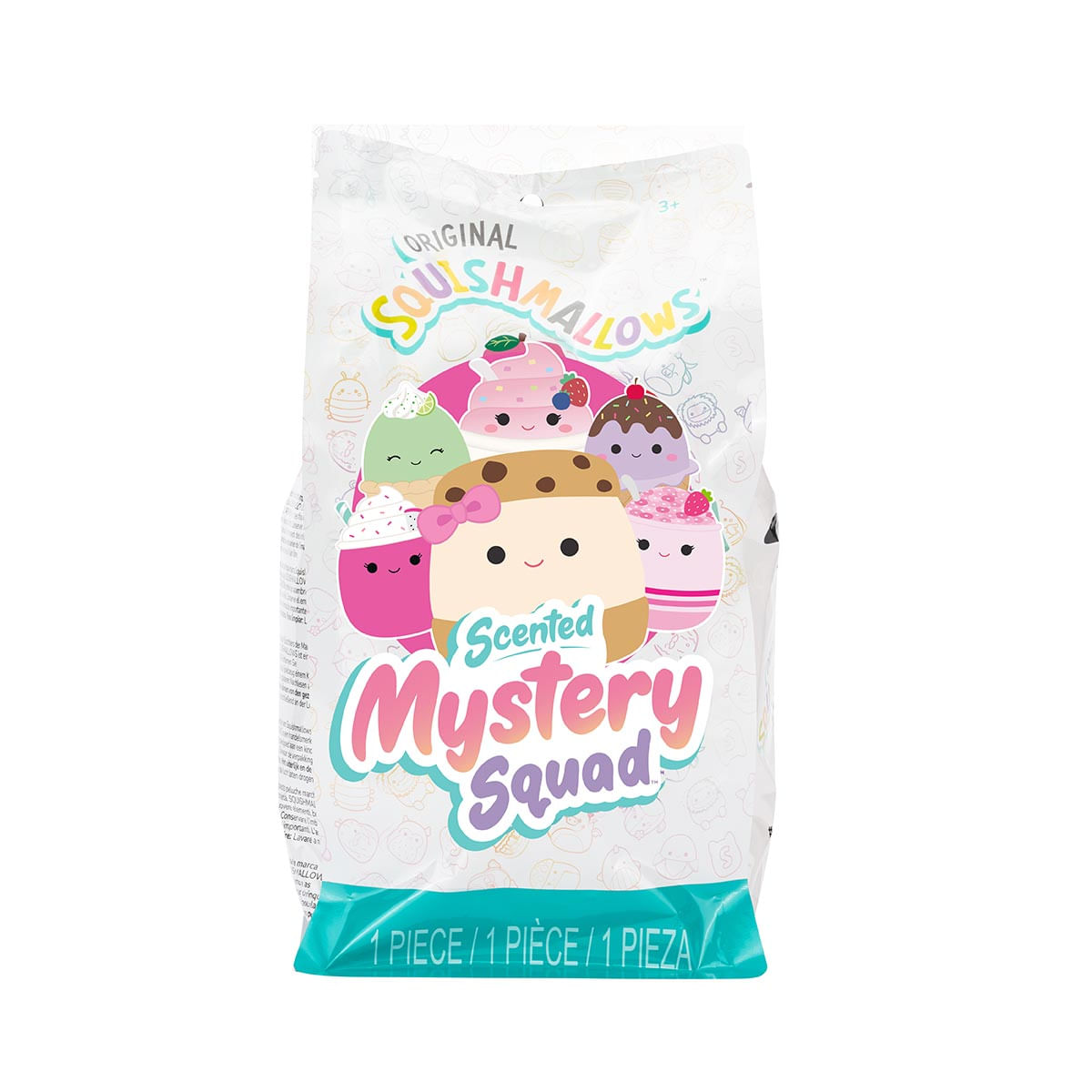 Pelúcia Perfumada Surpresa Mystery Squad 2025 Squishmallows