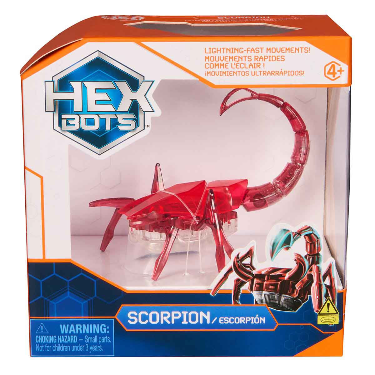 Escorpião Mecânico Vermelho (Novo) - Hexbug Mechanical