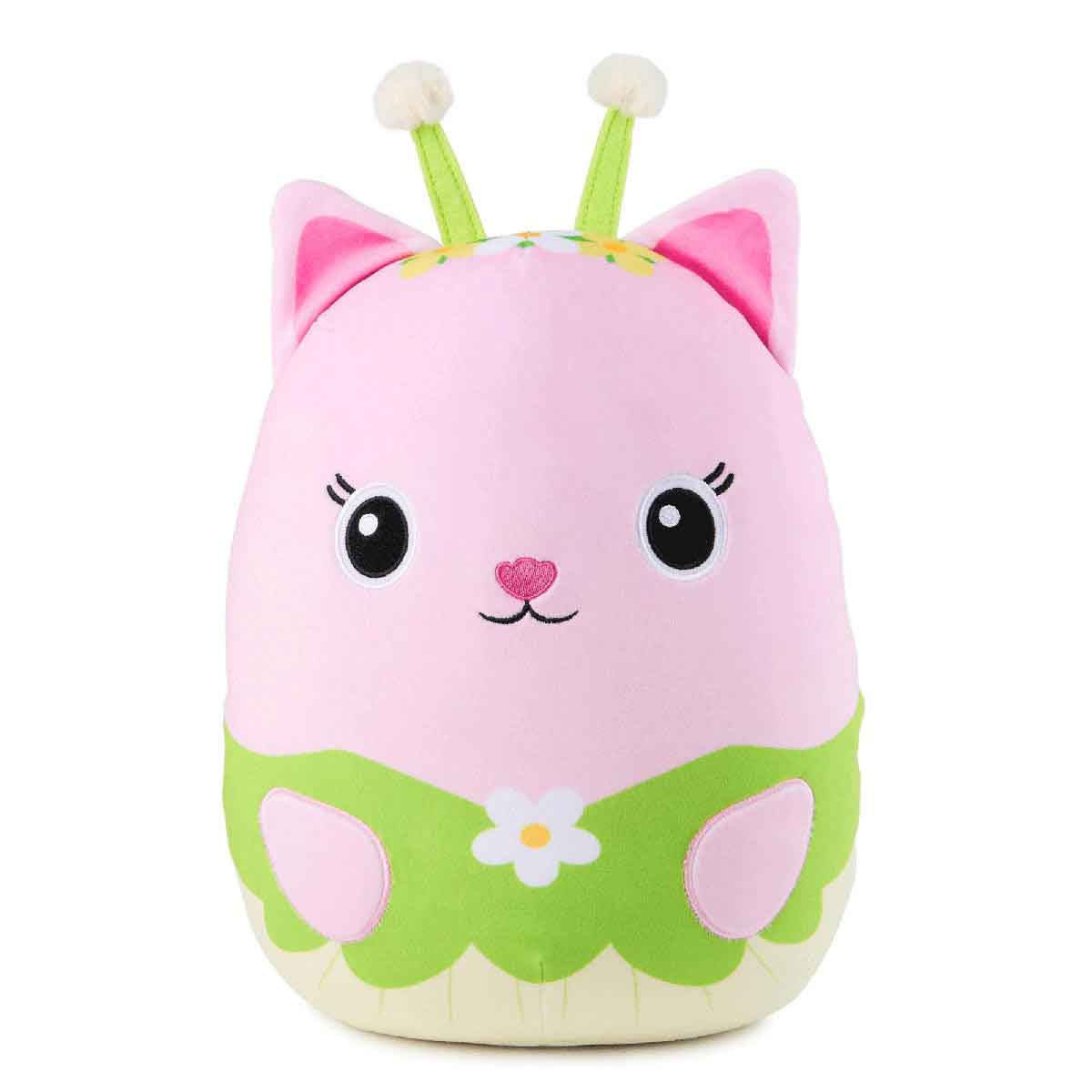 Pelúcia Squish Kitty Fairy De 30Cm - Gabby'S Dollhouse