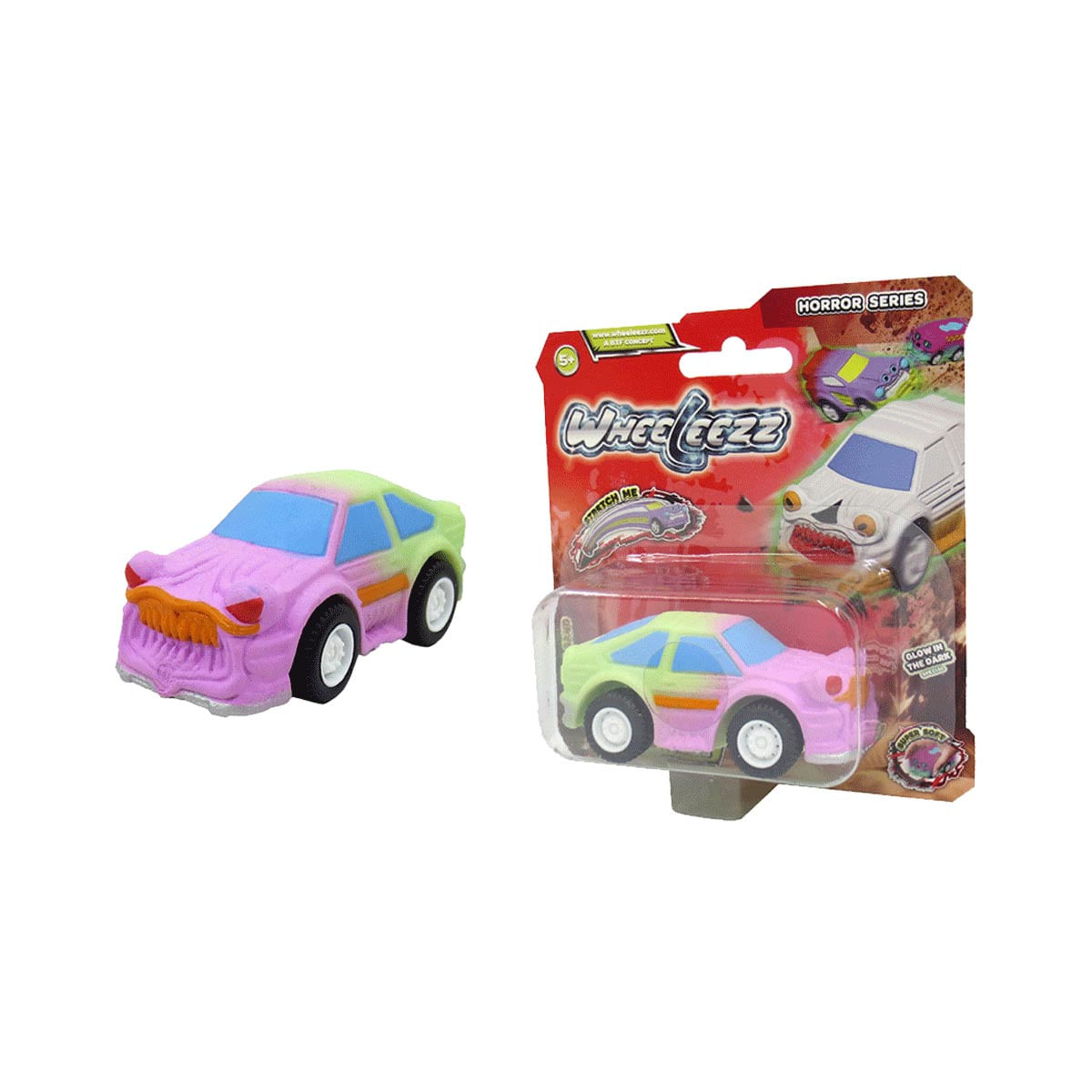 Carrinho Elástico Fender Bender Wheeleezz Horror Series