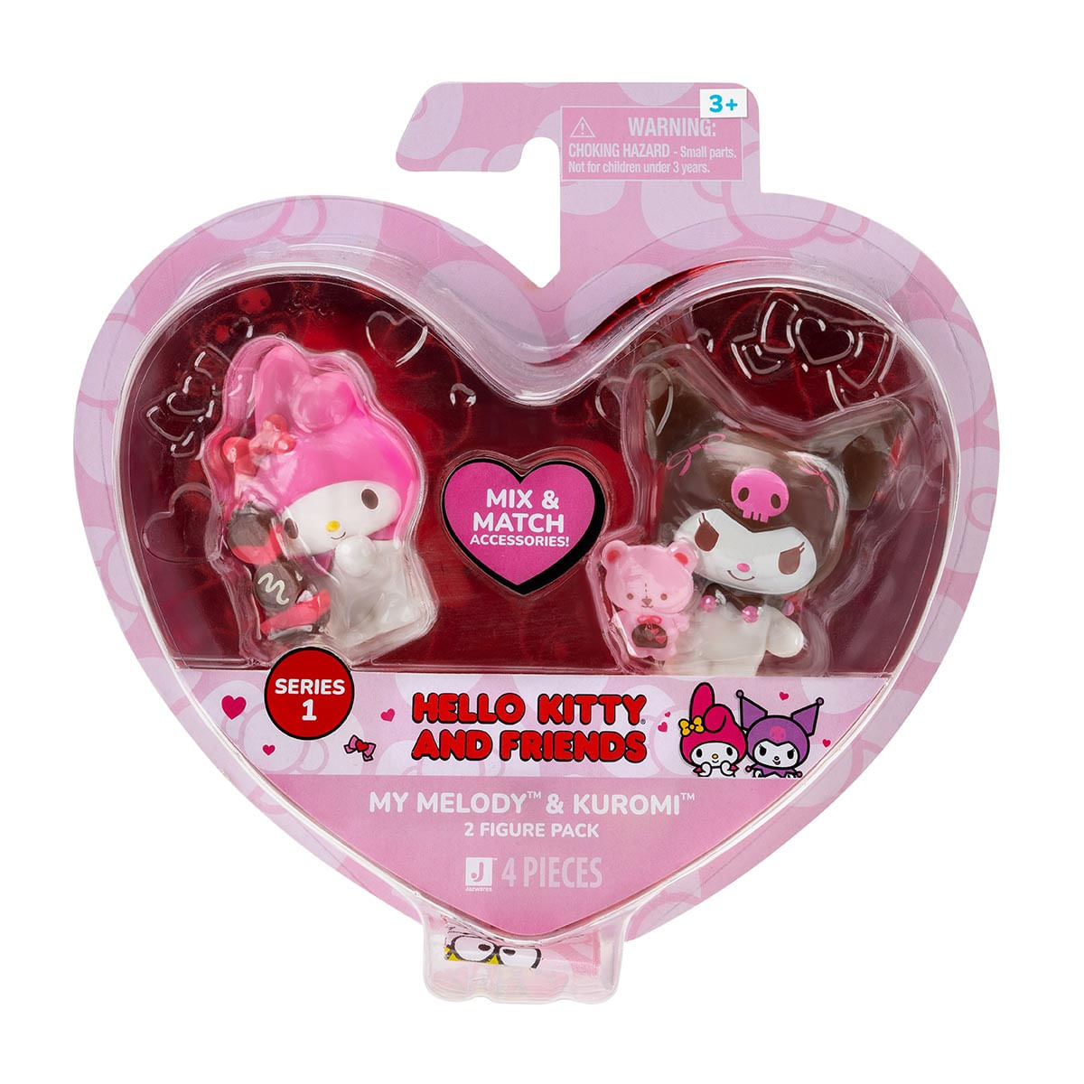 Bonecas My Melody e Kuromi Dia dos Namorados - Hello Kitty