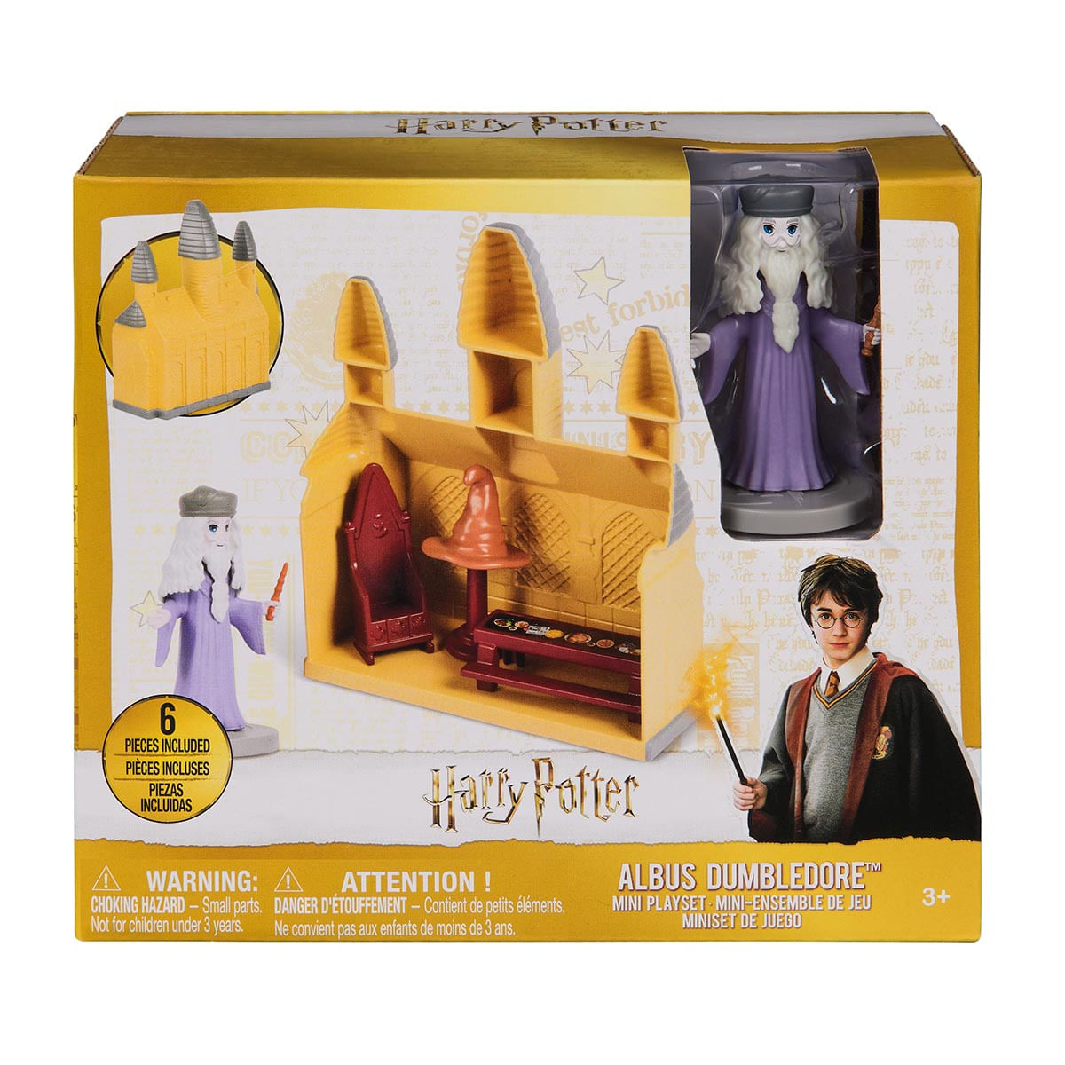 Mini Playset com Boneca Dumbledore - Harry Potter