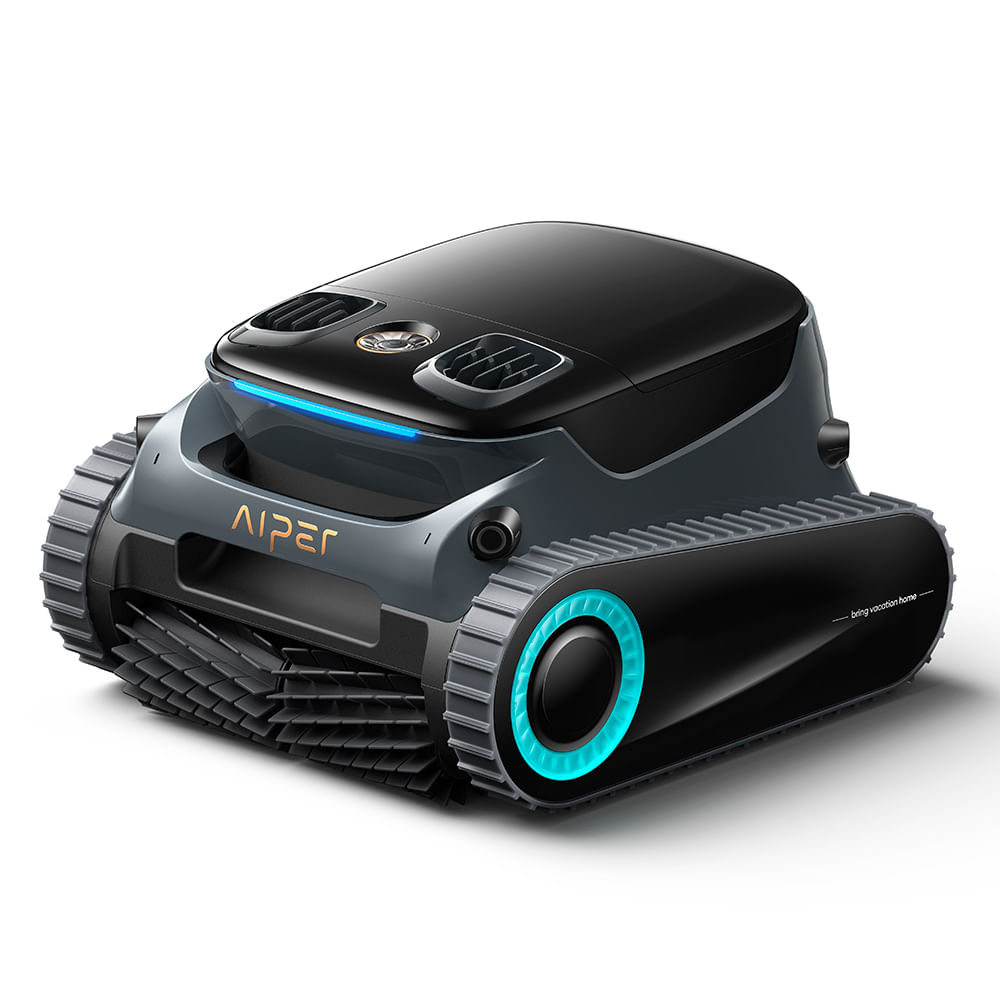 Robô de Limpeza de Piscinas Aiper Scuba S1 Pro Cinza e Preto