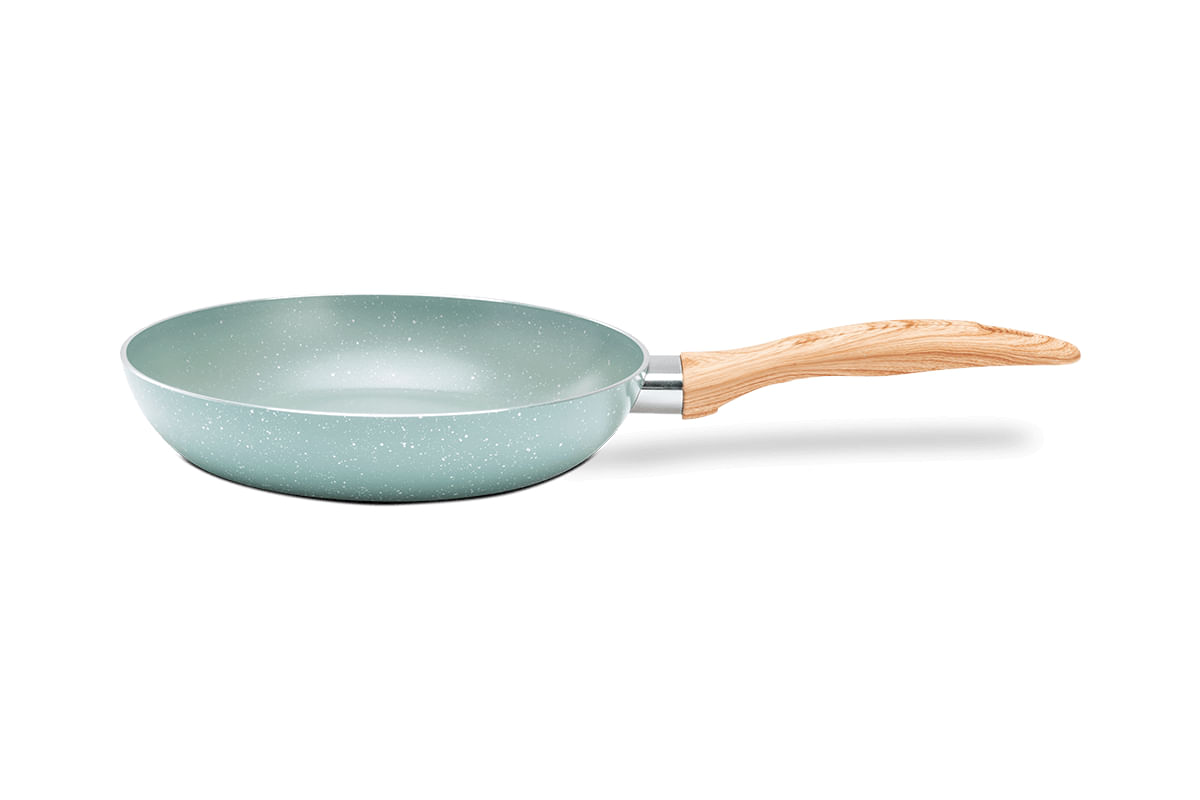 Frigideira com Indução Brinox Botanika Antiaderente Ceramic Life Ø20cm 600ml Verde Verde