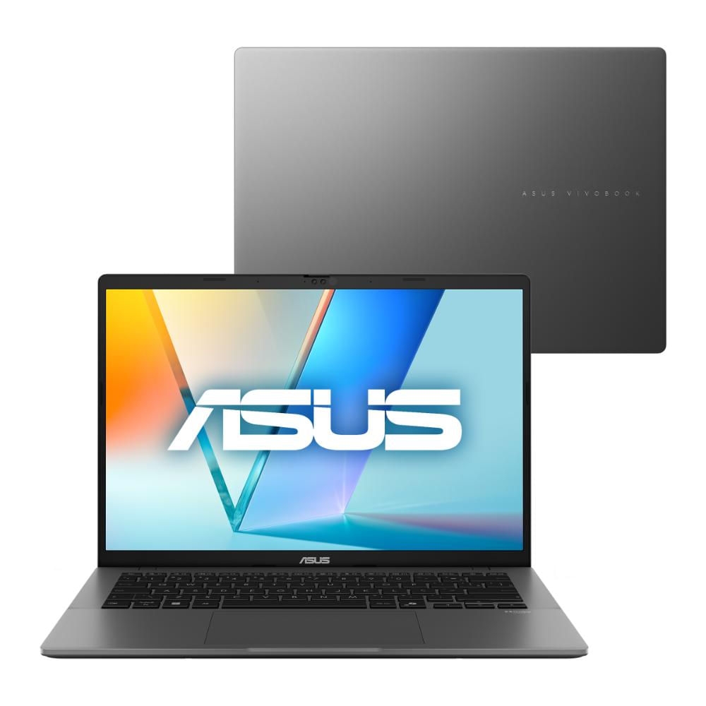 Notebook ASUS Vivobook S14 S3407VA Intel Core Ultra 7 255H 16GB Ram 512GB SSD Linux KeepOS Tela 14" LED FHD Gray - LY121