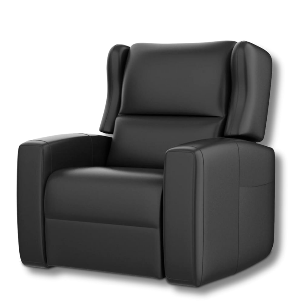 Poltrona de Massagem G4 Shiatsu com Bluetooth e Reclinação Ajustável Preta - Relaxmedic