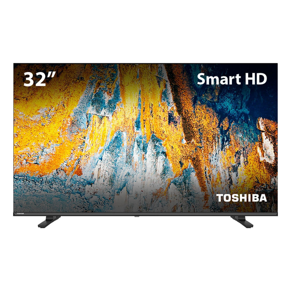 Smart TV DLED 32" HD Toshiba 32V35L VIDAA 2 HDMI 2 USB Wi-Fi - TB016M TB016M