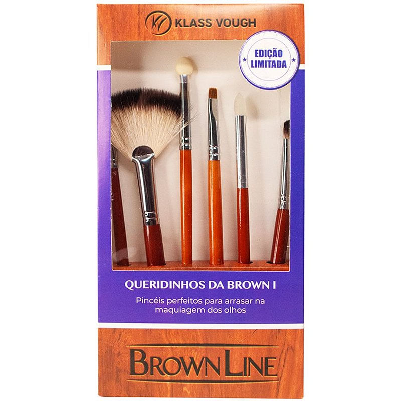 Kit de Pincéis Queridinhos da Brown – BRW5