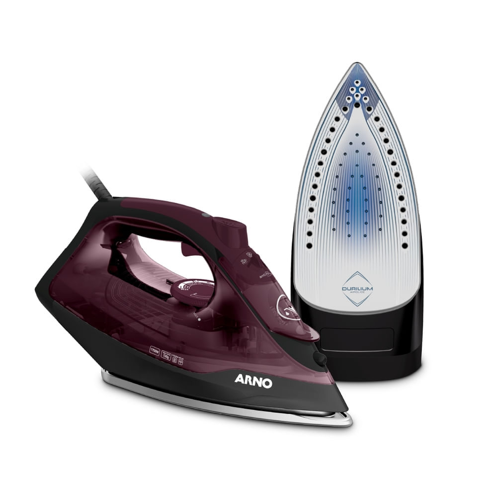 Ferro a Vapor Arno Ultragliss 67 com Base Durilium Airglidea - FMV