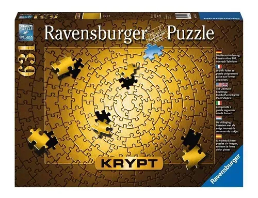 Puzzle 631 Peças Krypt Ouro Ravensburger 12000047