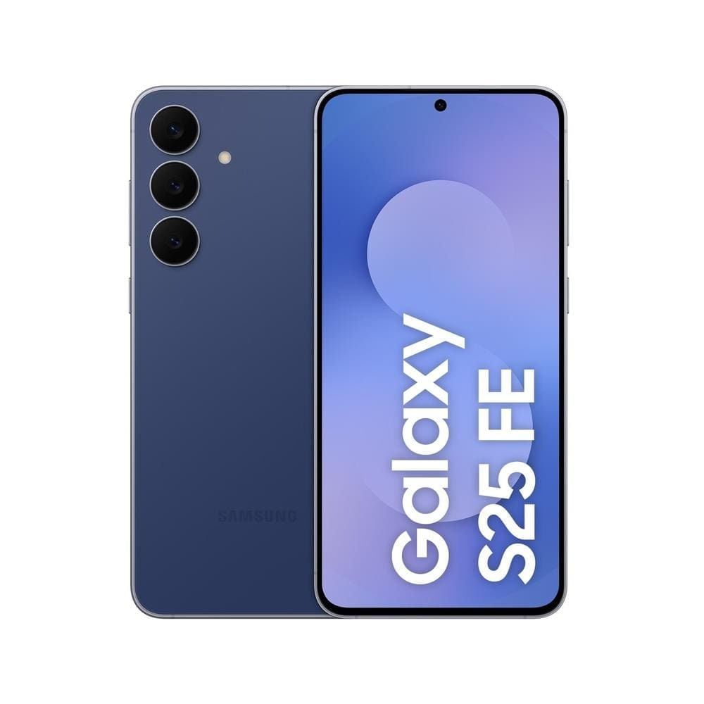 Smartphone Samsung Galaxy S25 FE 5G Tela 6,7 AMOLED 256GB 8GB RAM Câmera 50MP Azul-Marinho
