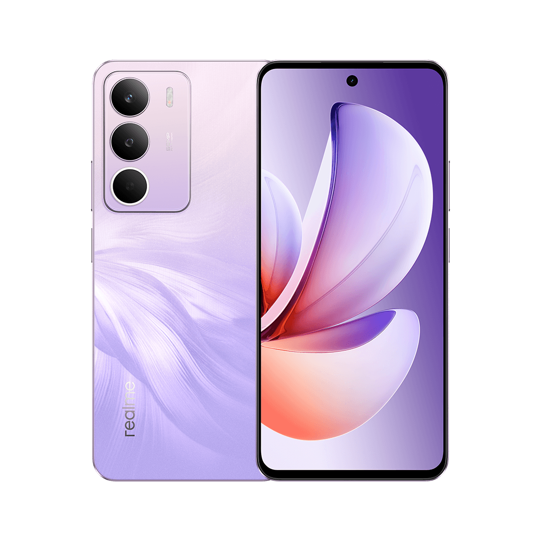 Celular Realme C73 Violet Parrot, Tela de 6,67", 4G, 256GB e Câmera de 50MP - RMX5303