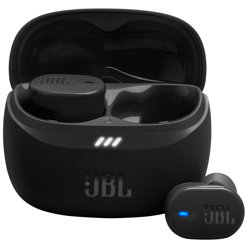 Fone de Ouvido sem Fio JBL Tune Buds 2 Headphone Preto Até 48 horas de Bateria, IP54