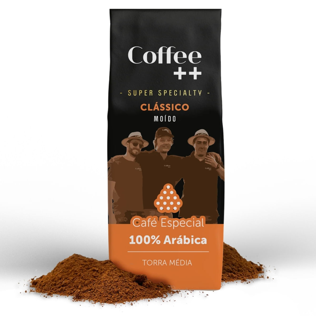 Café Especial Torrado e Moído Clássico Coffee Mais - 100% Arábica - Torra Média - 250g