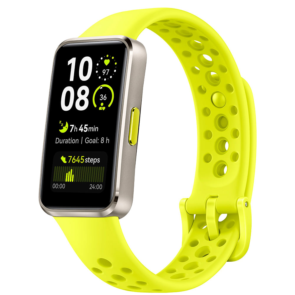 Smartwatch Huawei Band 10 Verde, com Pulseira em Fluoroelastômero, Bluetooth