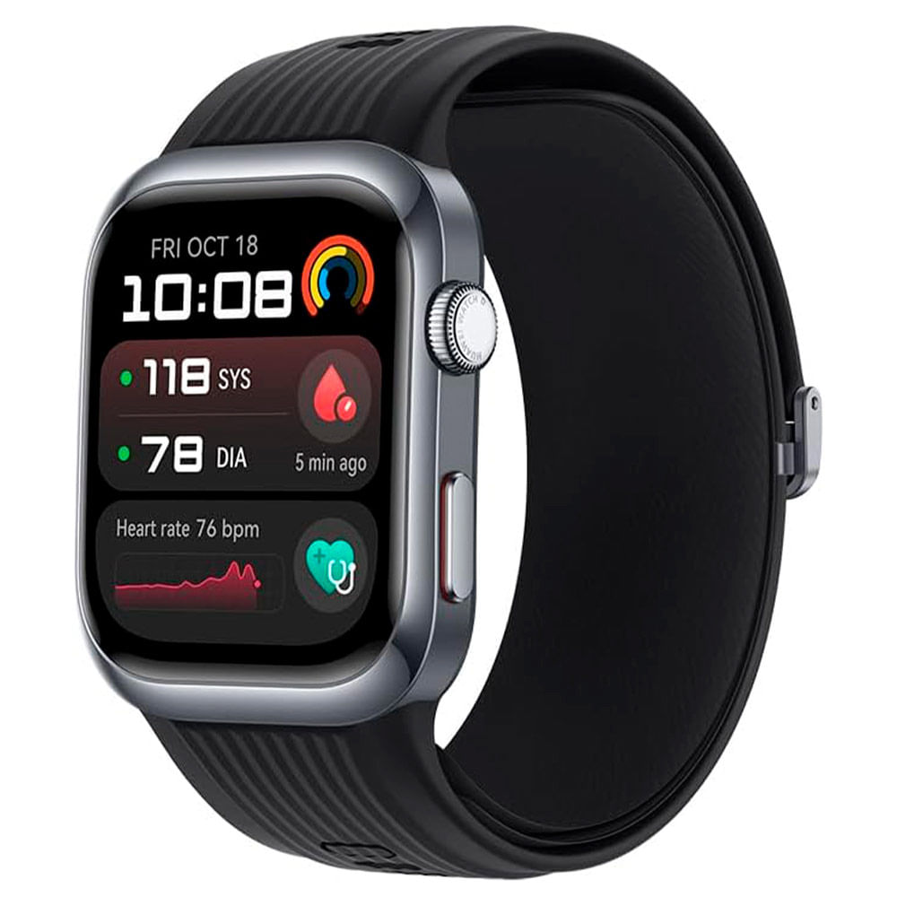 Smartwatch Huawei Watch D2 Monitoramento da Pressão Arterial Saúde Completa Design Leve Preto