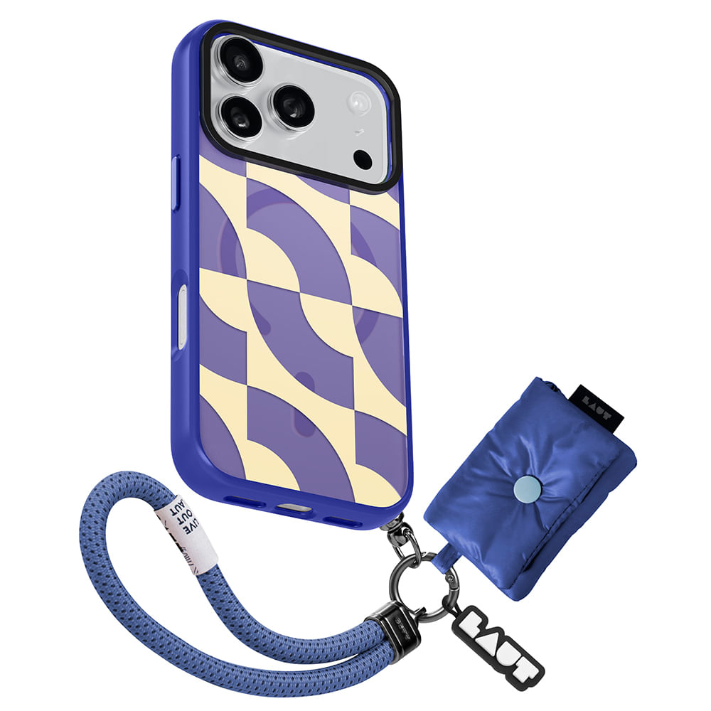 Capa Protetora Keyko Pop para iPhone 17 Pro Azul - Laut - L_IP25B_KP_BL