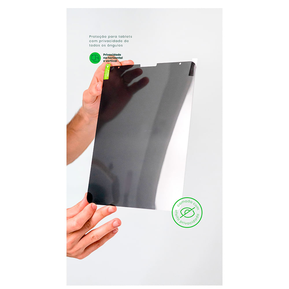 Película para iPad Pro 11 Privacy360° de Vidro e Plástico - HPrime - HPIPAD11