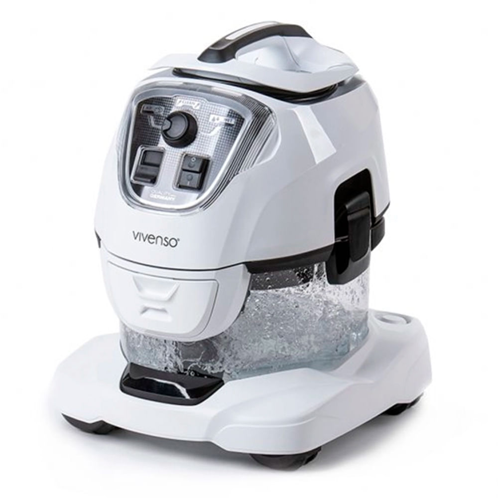 Aspirador de Pó Vivenso Smartcleaner com Filtro a Água, Extratora e Purificador