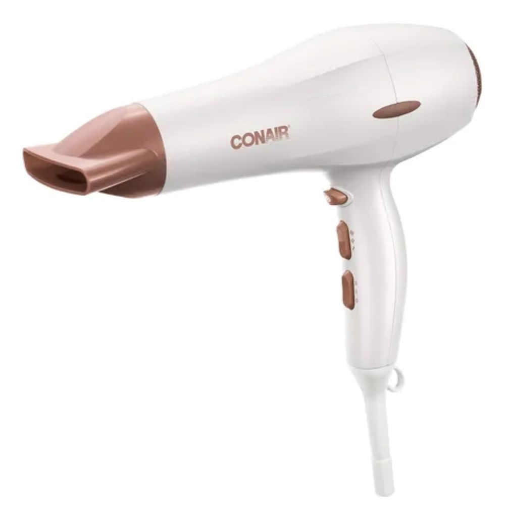 SECADOR CONAIR DE CABELO COM DIFUSOR 1900W DOUBLE CERAMIC BRANCO 127V 530BR