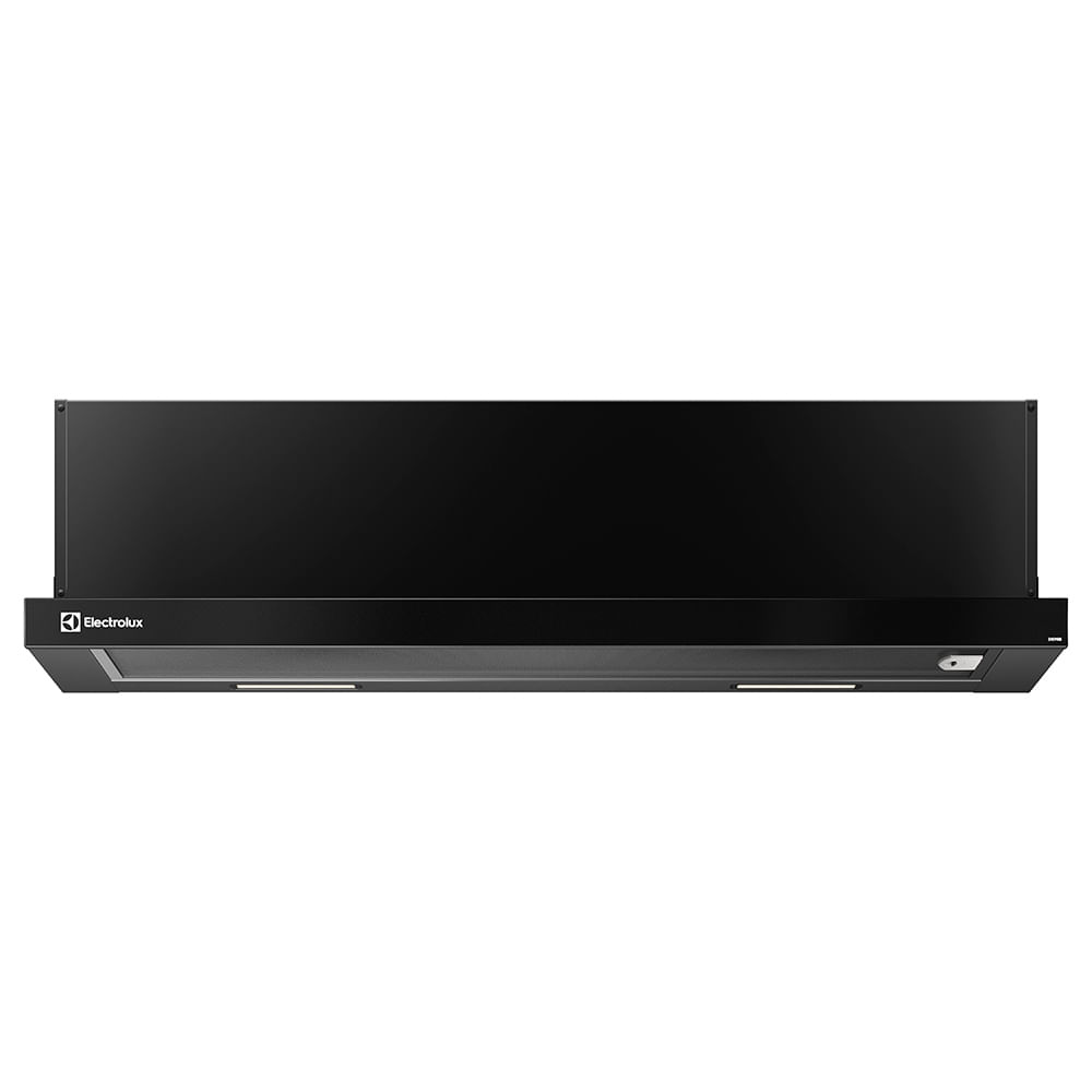 Depurador de Ar Electrolux 90cm Retrátil Preto Efficient com Luz de Led (DE9RB)