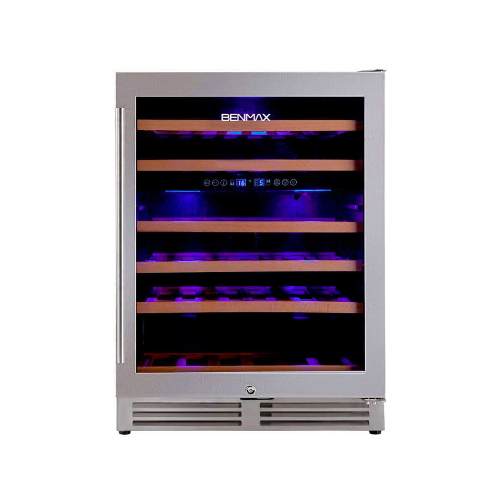 Adega de Vinho Climatizada Benmax para 51 Garrafas com até 22ºC com Abertura para Direita - BAC51
