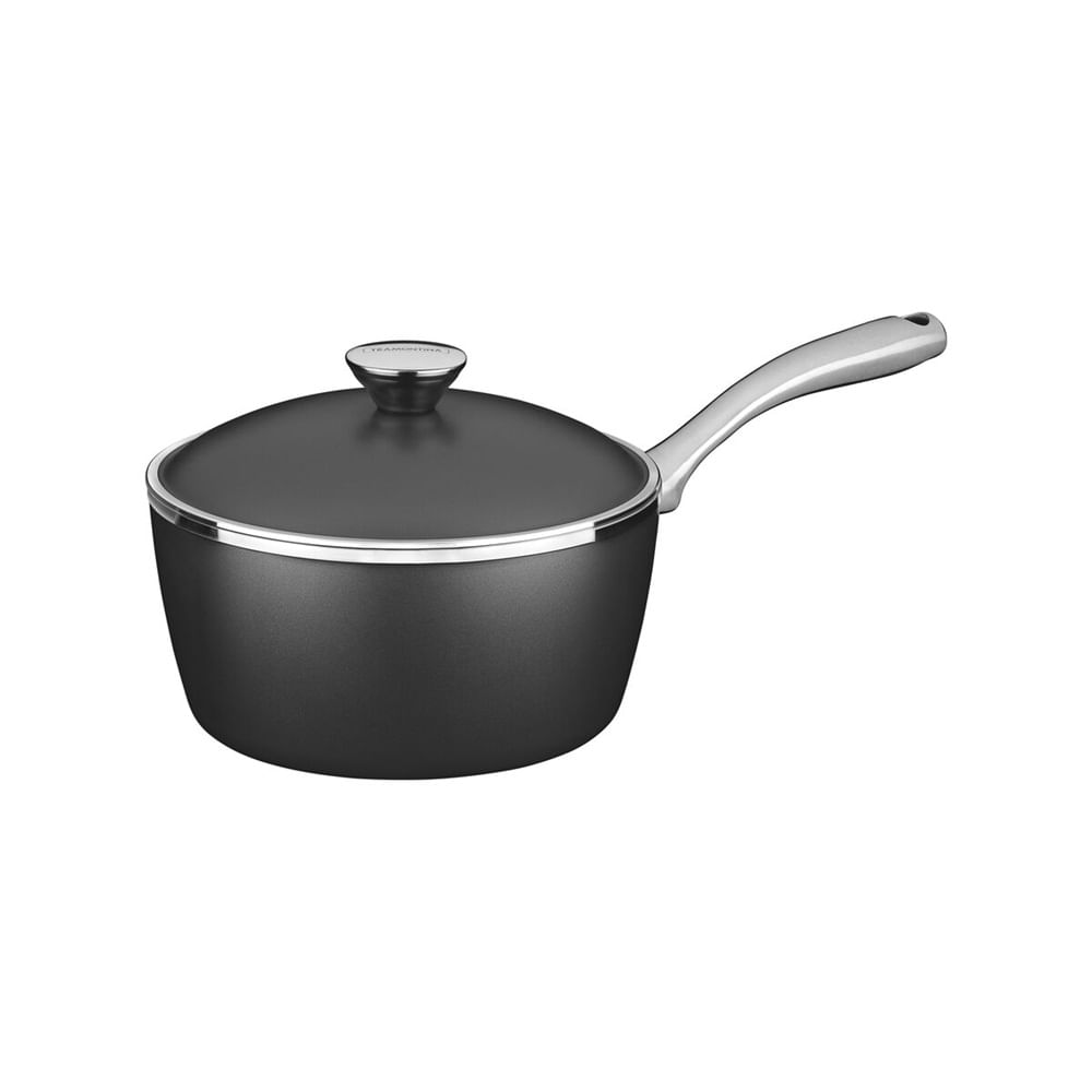 PANELA MOLHEIRA TRAMONTINA LYON 20CM EM ALUMÍNIO FORJADO ANTIADERENTE 2,8L PRETO 20961/020