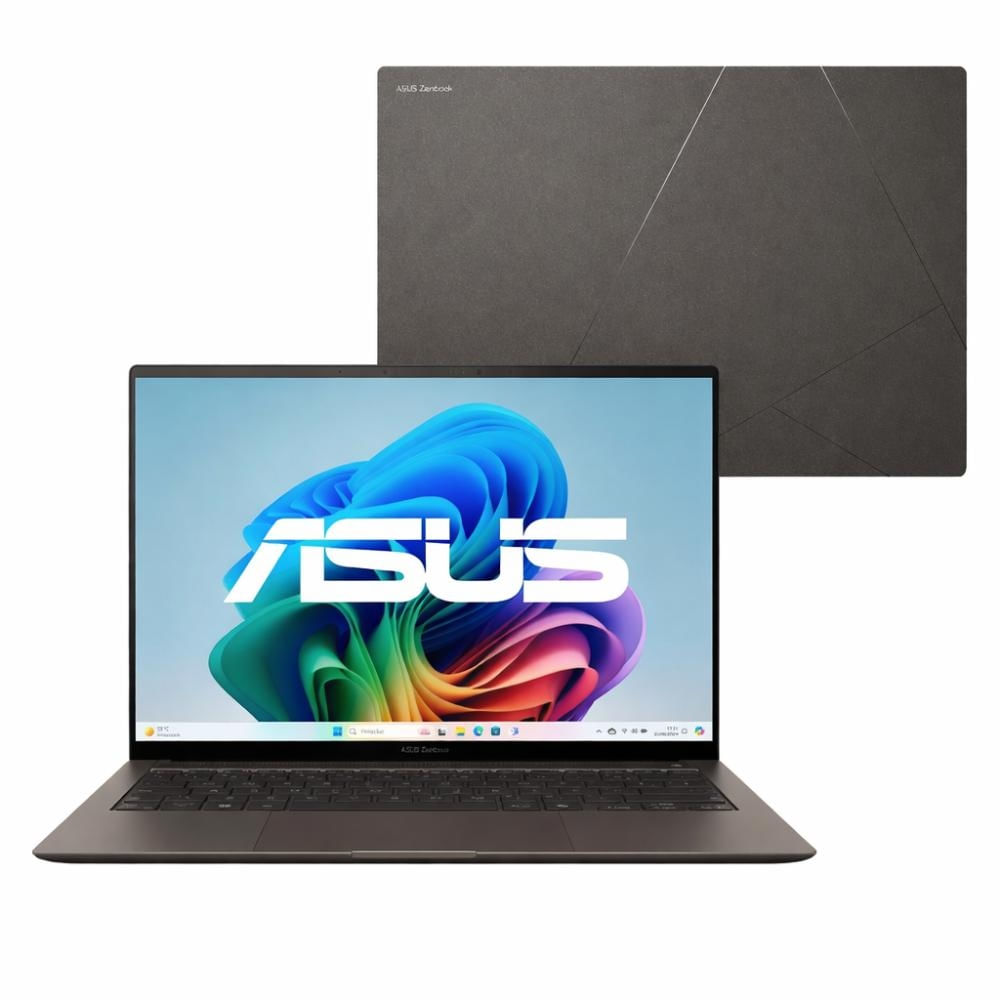 Notebook ASUS Zenbook S14 Copilot+ PC UX5406SA Intel Core Ultra 7 256 V 16GB RAM 1TB SSD Windows 11 Home 14” OLED Zumaia Gray QL504W