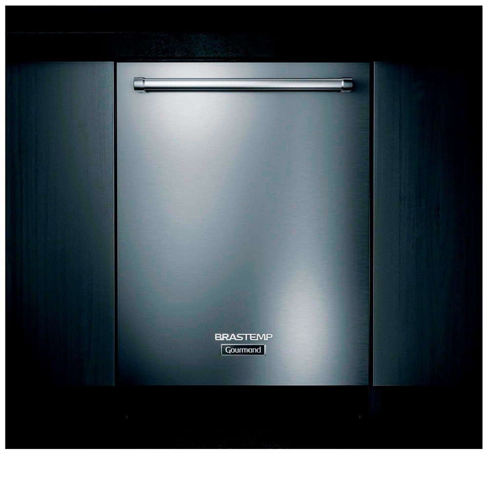 Lava-Louças de Embutir Brastemp Gourmand 14 Serviços Inox com Smart Sensor - BLB14GR